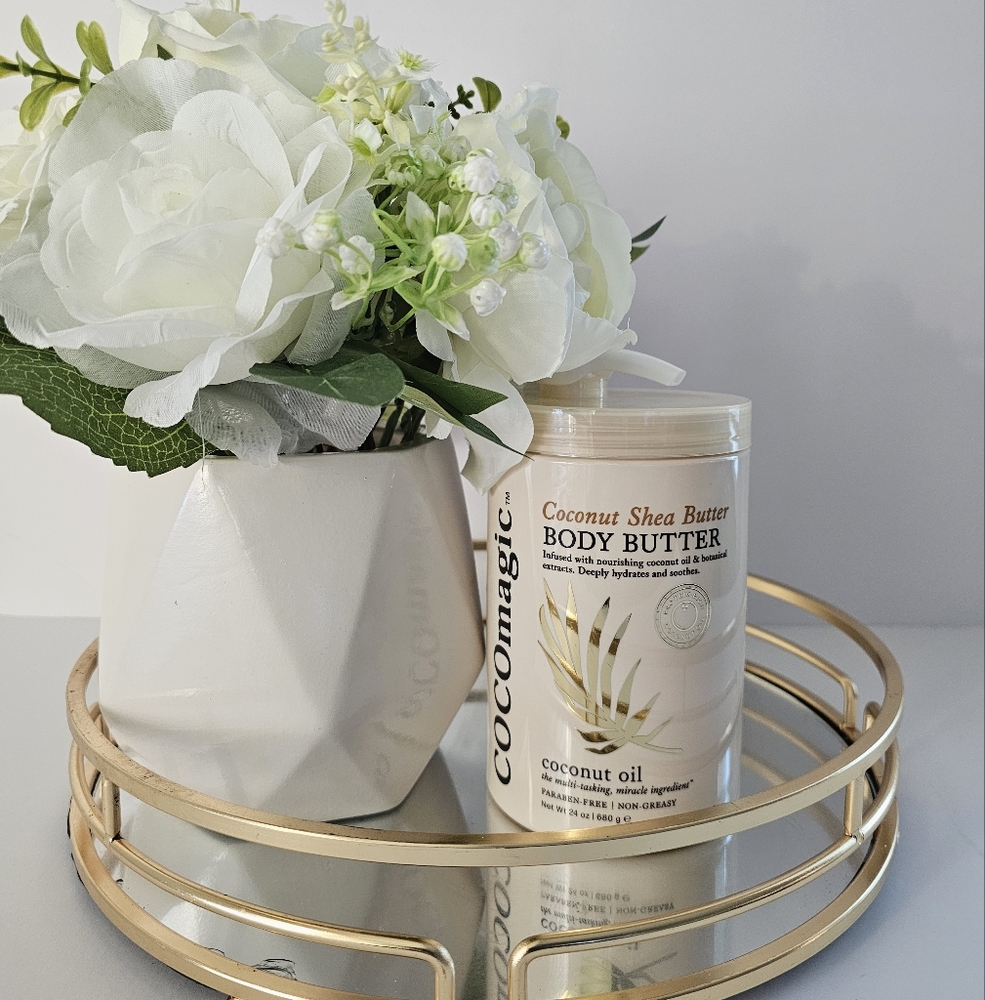 CocoMagic Coconut Shea Butter Body Butter 24 Fl.oz (680g)